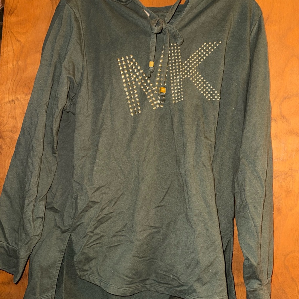 MICHAEL Michael Kors Olive Green Hoodie